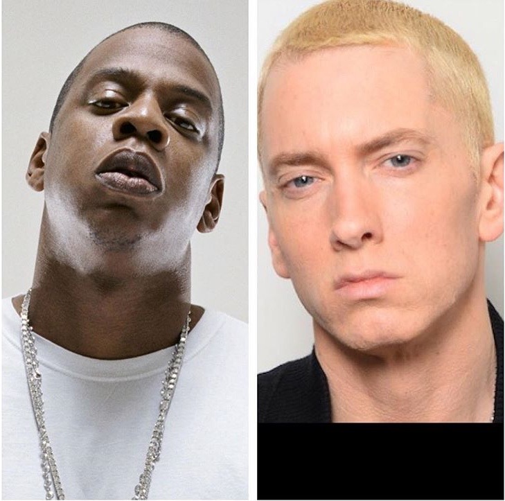 5. Eminem vs. Jay Z: Clash of the Titans
